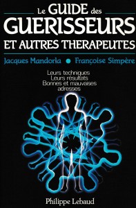 Guide des Guerisseurs ou figure en bonne place Yarric Jean sur la Bretagne