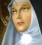 Rita de Cascia dite Sainte Rita Sainte Rita religieuse italienne canonisée a fait des miracles avec sa priere de guerison